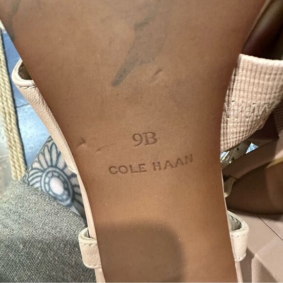 Cole Haan Grand 360 Block Heel Sandals – Nude – Size 9B (US Women’s) - Picture 8 of 8